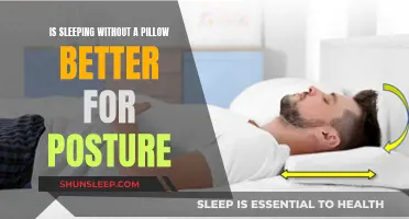 Pillow or no pillow: What's best for your posture?