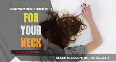 Pillow or no pillow: What's best for your neck?
