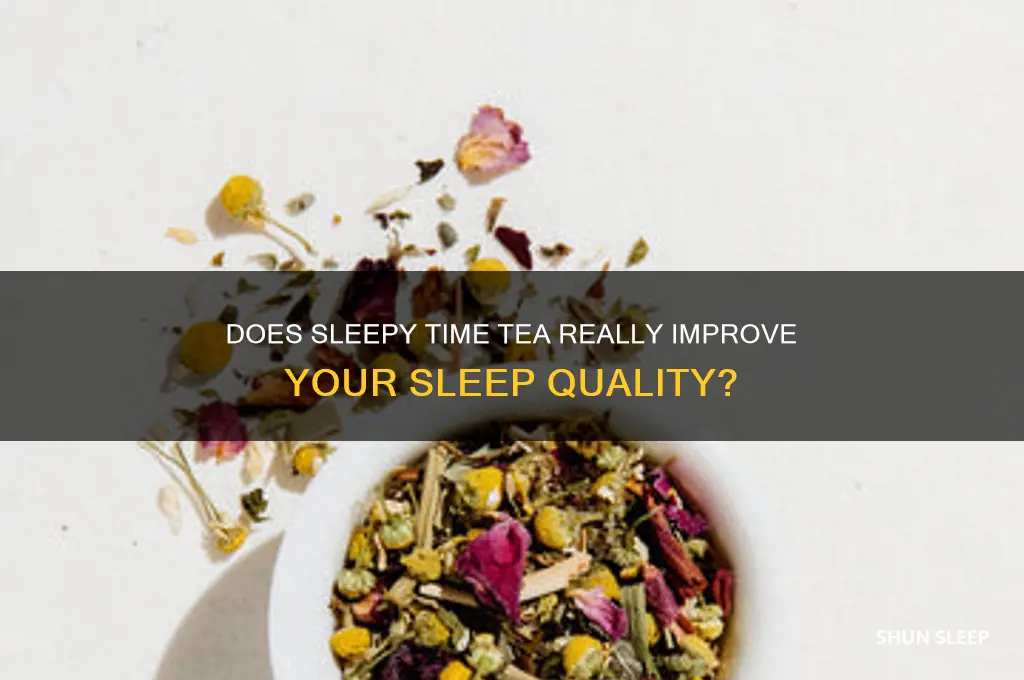 is sleepy time tea help you to sleep