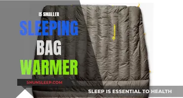 Smaller Sleeping Bags: Warmer or Not?