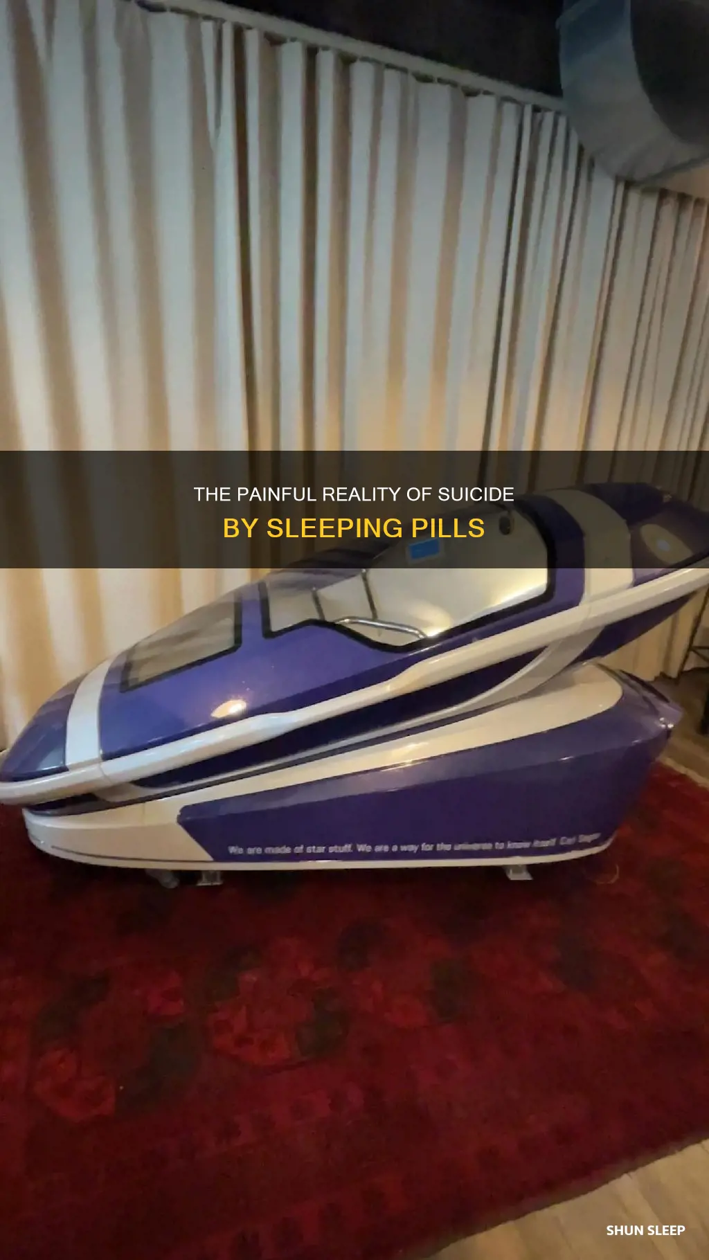 is suicide by sleeping pill painful