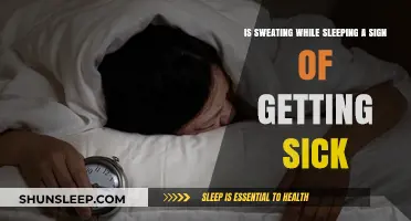 Sweating During Sleep: A Warning Sign of Impending Illness?