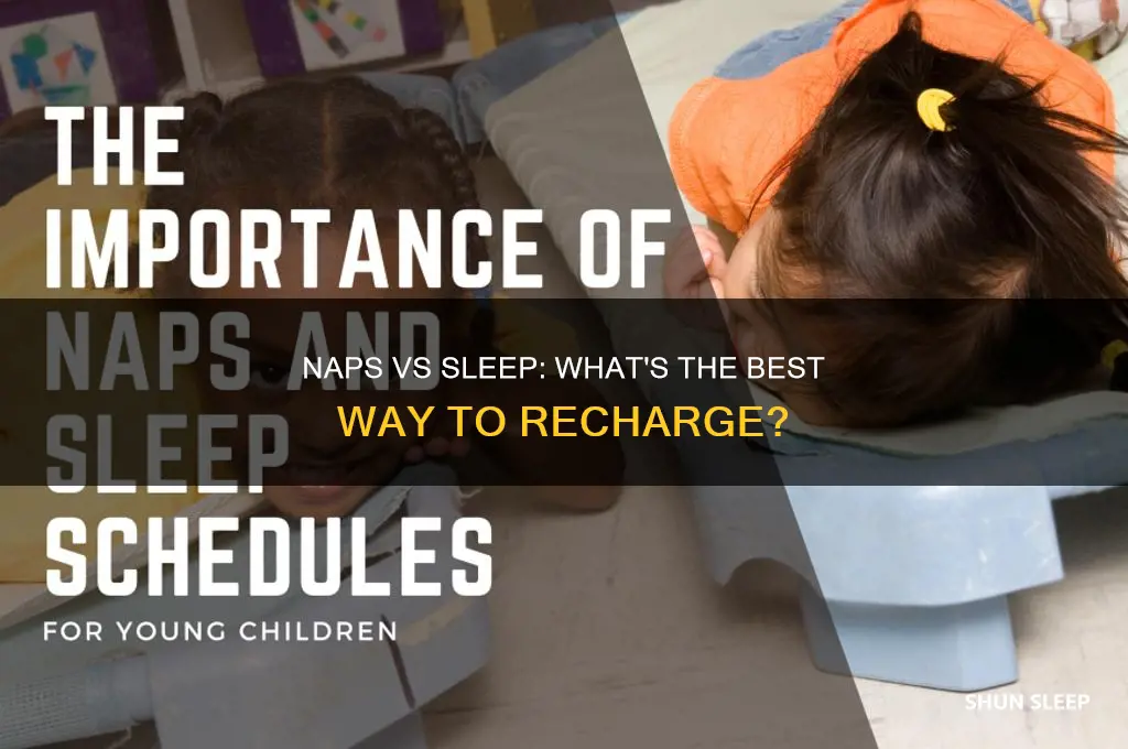 is take naps vs full sleep