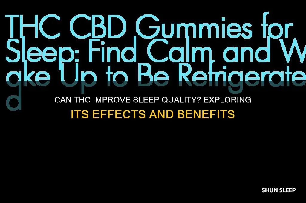 is thc help you sleep