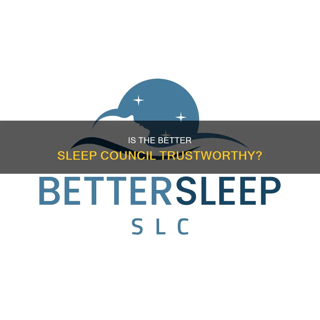 is the better sleep council legit