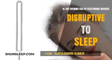 Evening Screen Time: A Sleep Disruptor?