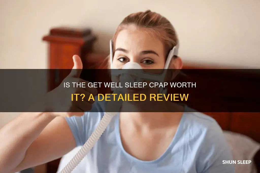 is the get well sleep cpap any good