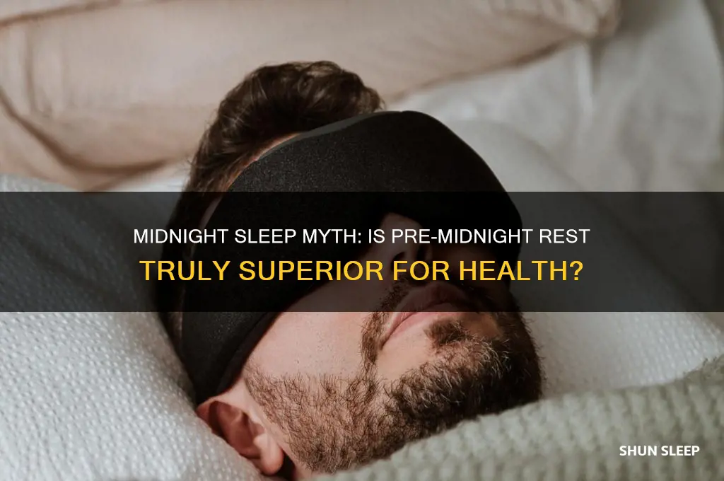 is the sleep you get before midnight better
