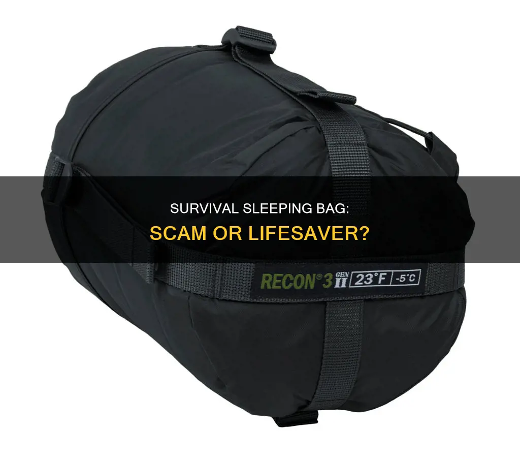is the survival sleeping bag a scam