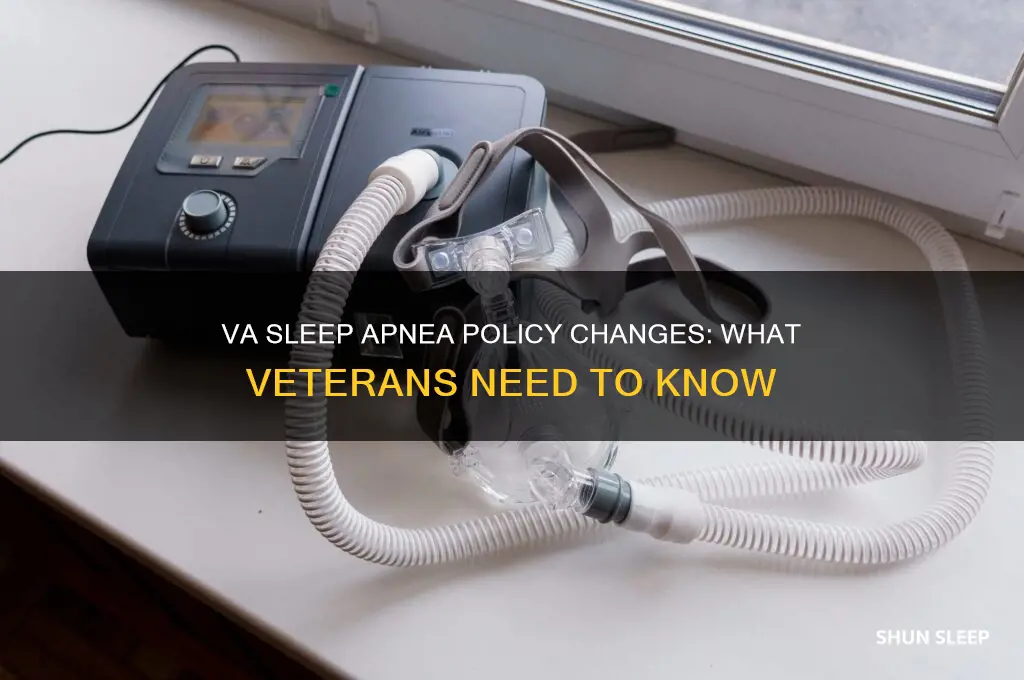 is the va getting rid of sleep apnea