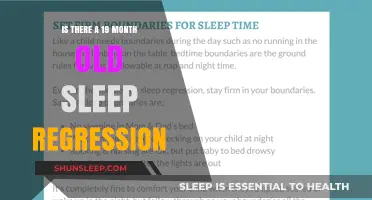 Sleep Struggles: 19-Month Regression Explained