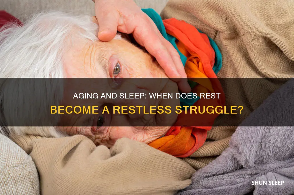 is there a certain age where you get horrible sleep