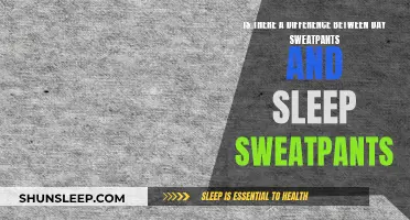 Sweatpants for Sleep and Day: What's the Difference?