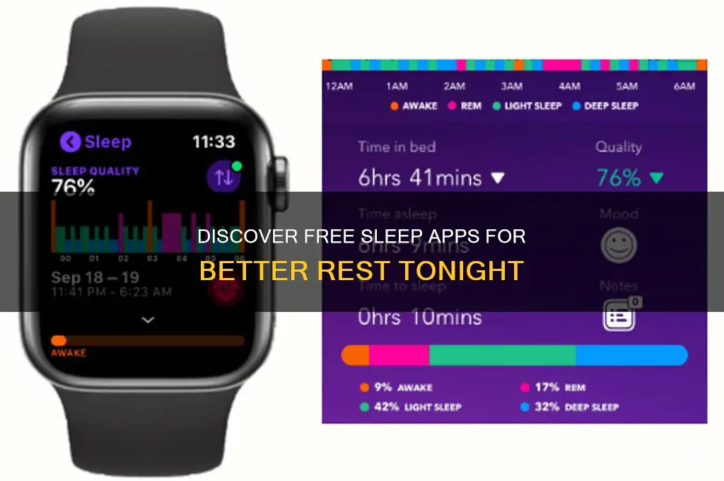 is there a free app to help you sleep