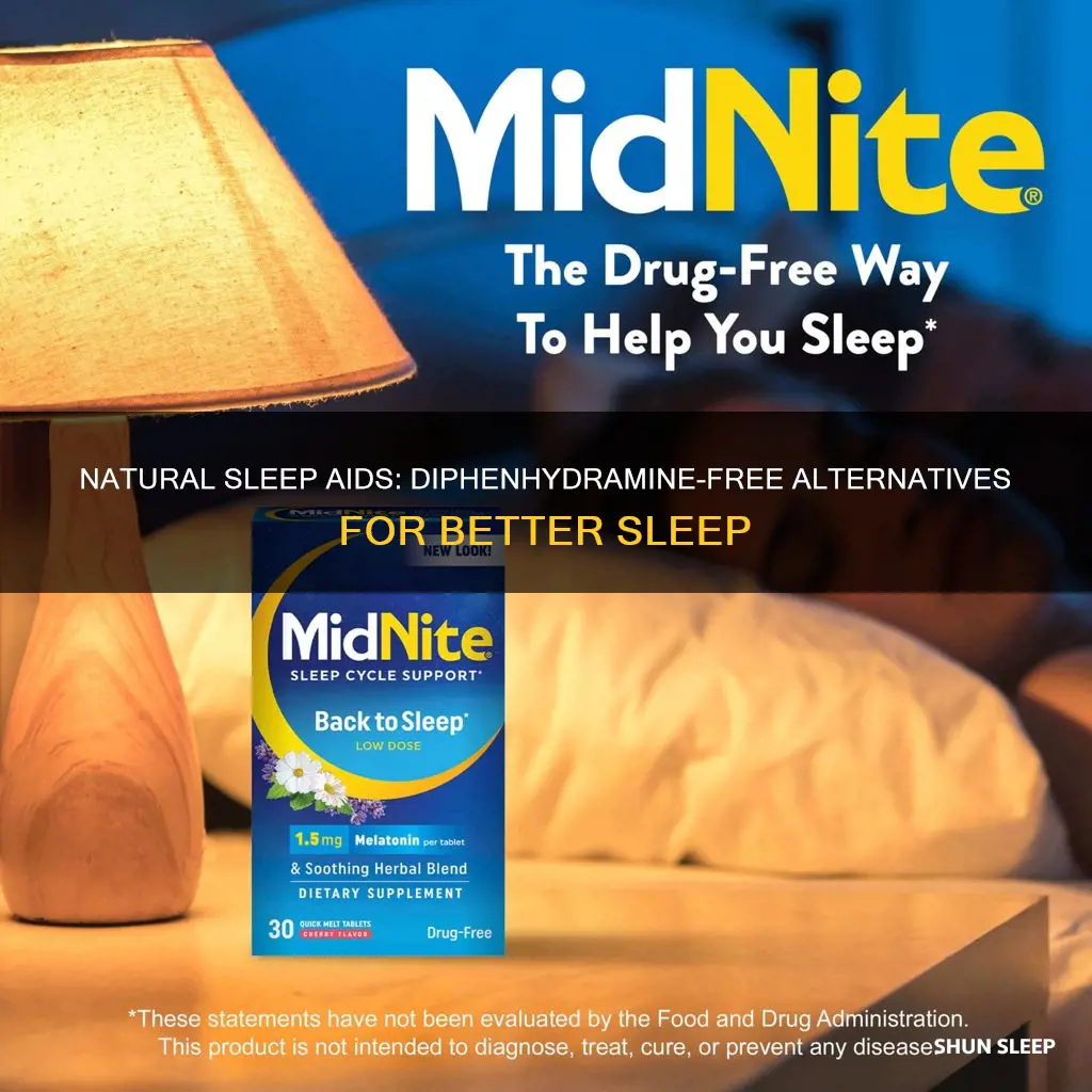 is there a nighttime sleep aid without diphenhydramine