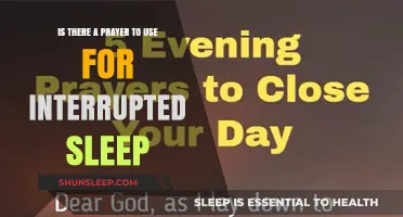 Prayer for Sleep: Finding Rest Amidst Interruptions