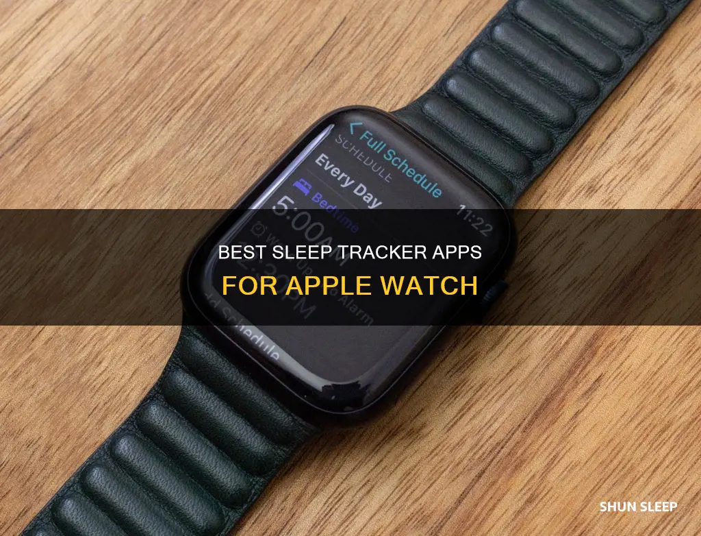 is there a sleep tracker app for apple watch