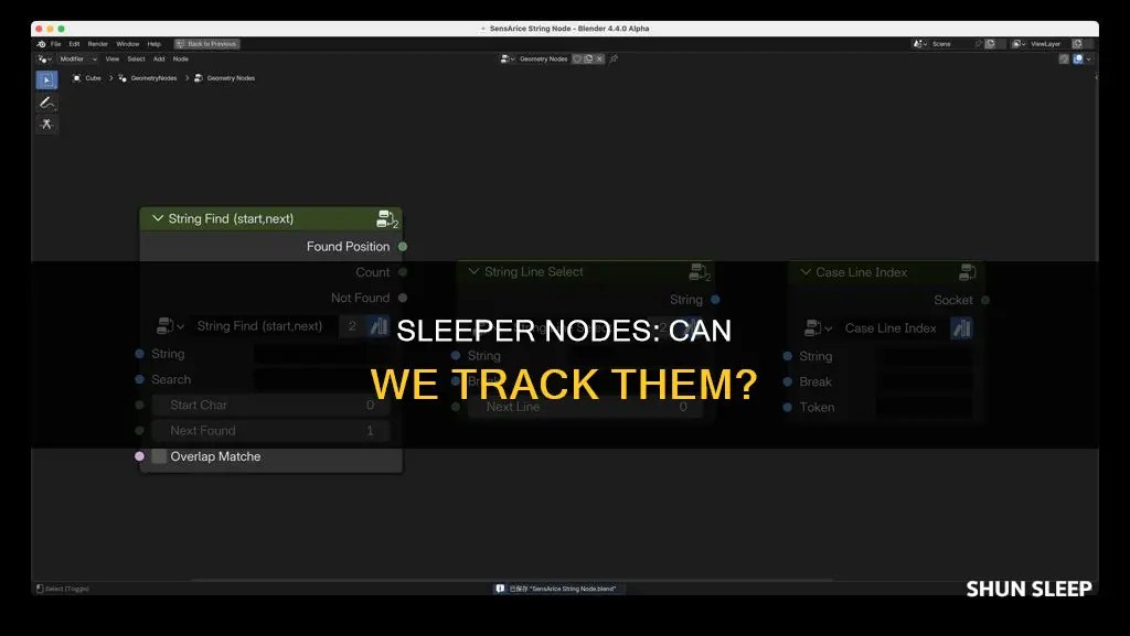 is there a sleeper node tracker