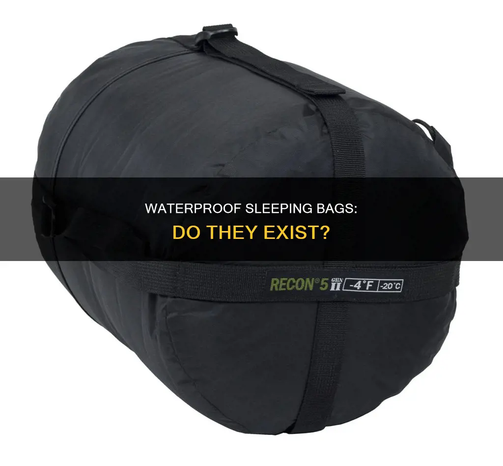 is there a waterproof sleeping bag