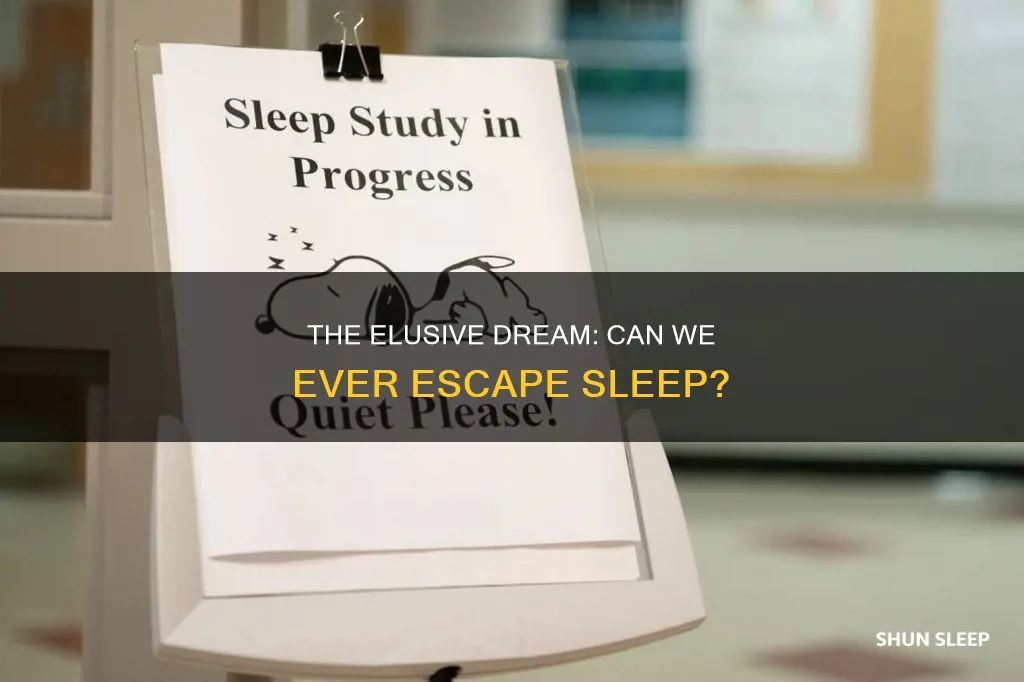 is there a way to not need sleep