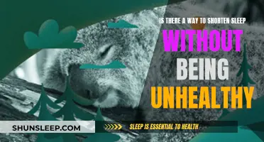 Shortening Sleep: Healthy or Harmful?