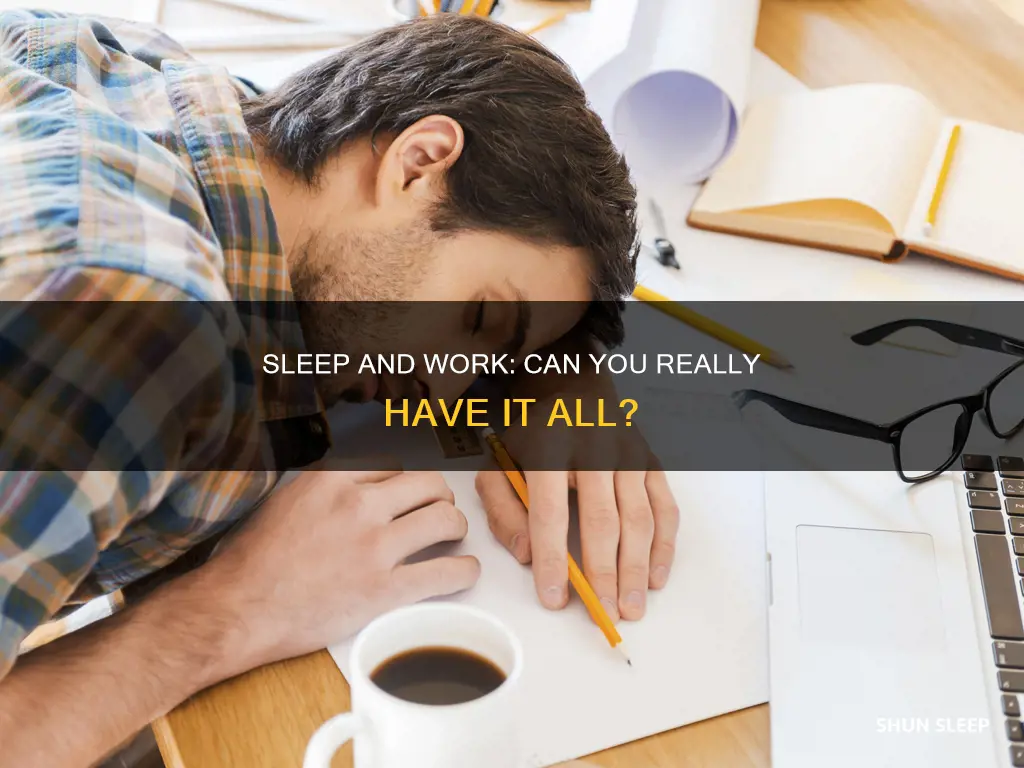 is there a way to sleep and also work