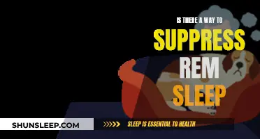 Suppressing REM Sleep: Exploring the Science and Strategies