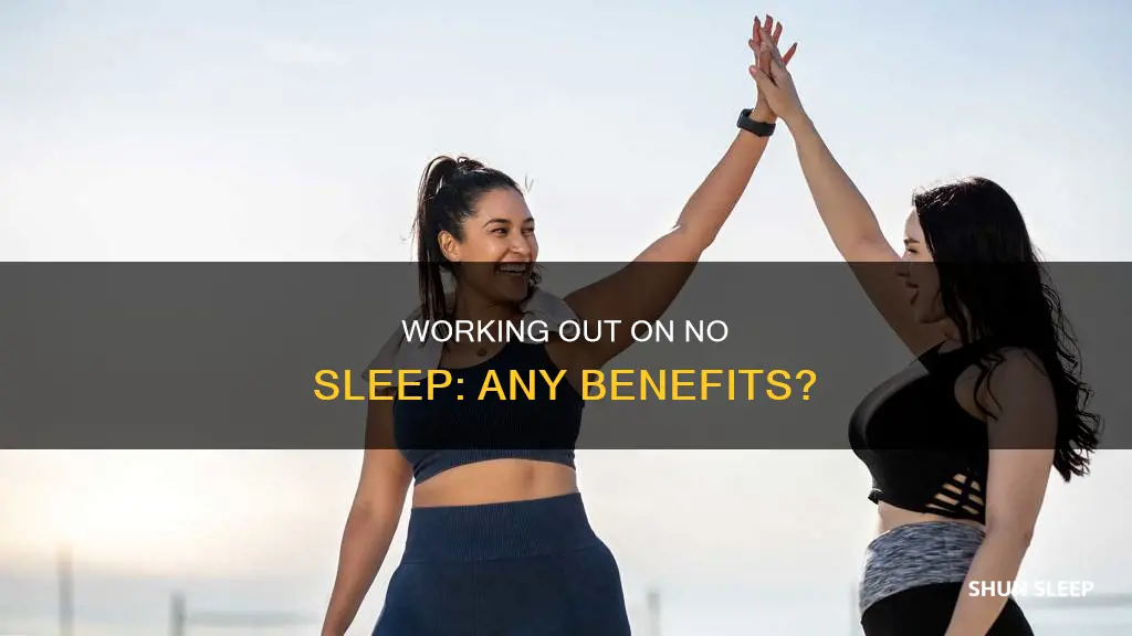 is there any negatives to working out with no sleep