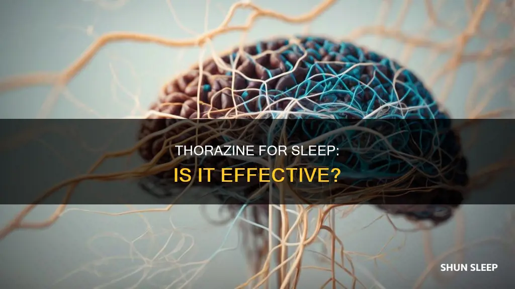 is thorazine used for sleep