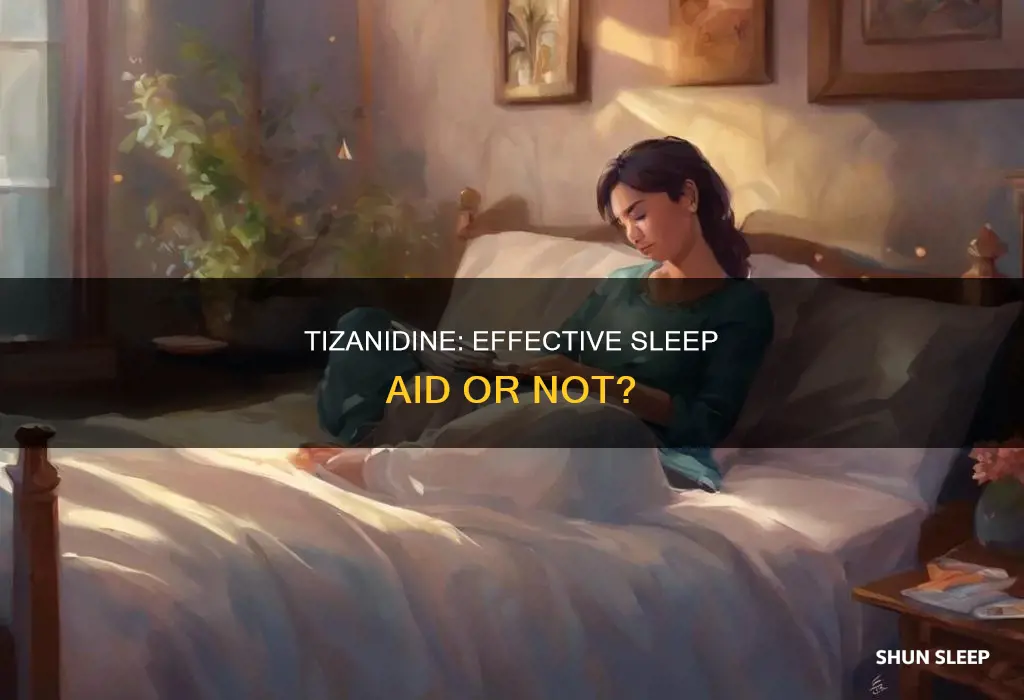 is tizanidine used as a sleep aid