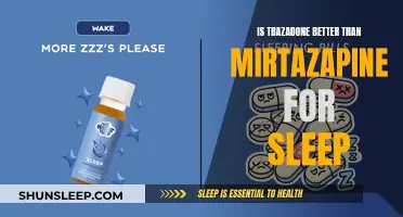 Trazodone vs. Mirtazapine: Which Is Better for Sleep?