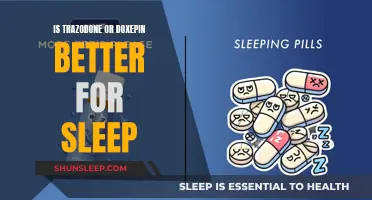 Trazodone vs. Doxepin: Which is Better for Sleep?