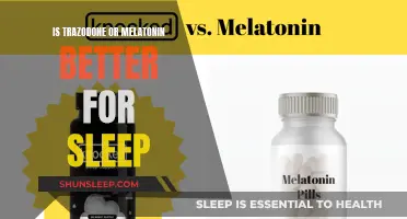 Trazodone vs Melatonin: Which is Better for Sleep?
