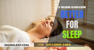 Trazodone vs. Mirtazapine: Which Treats Sleep Better?