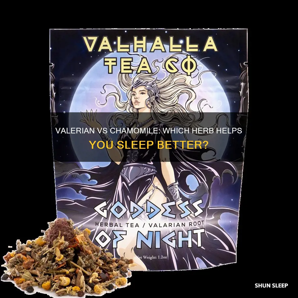 is valerian or chamolmile better for sleep
