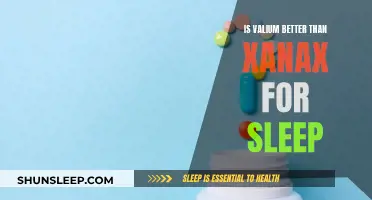 Valium vs. Xanax: Which is Better for Sleep?