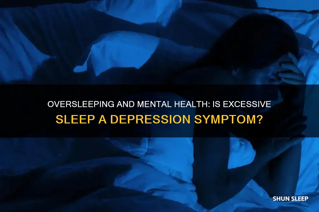 is wanting to get extra sleep a sign of depression