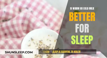 Warm Milk for Sleep: Does It Work?