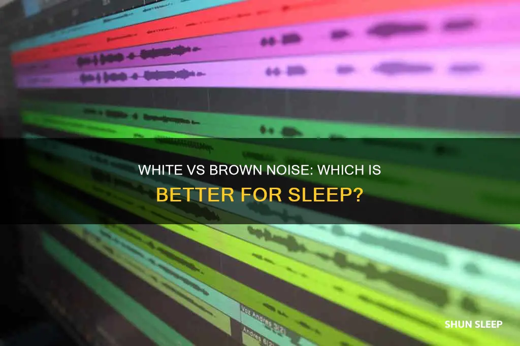 is white noise or brown noise better for sleep