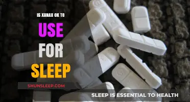 Xanax for Sleep: Safe or Not?