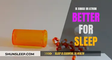 Xanax vs. Ativan: Which is Better for Sleep?
