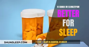 Xanax vs. Clonazepam: Which is Better for Sleep?