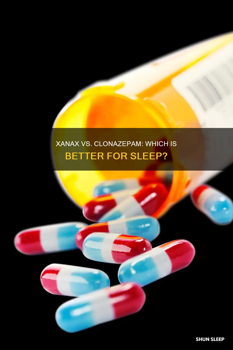 is xanax or clonazepam better for sleep