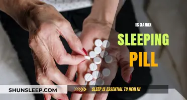 Xanax: Sleep Aid or Sleeping Pill?
