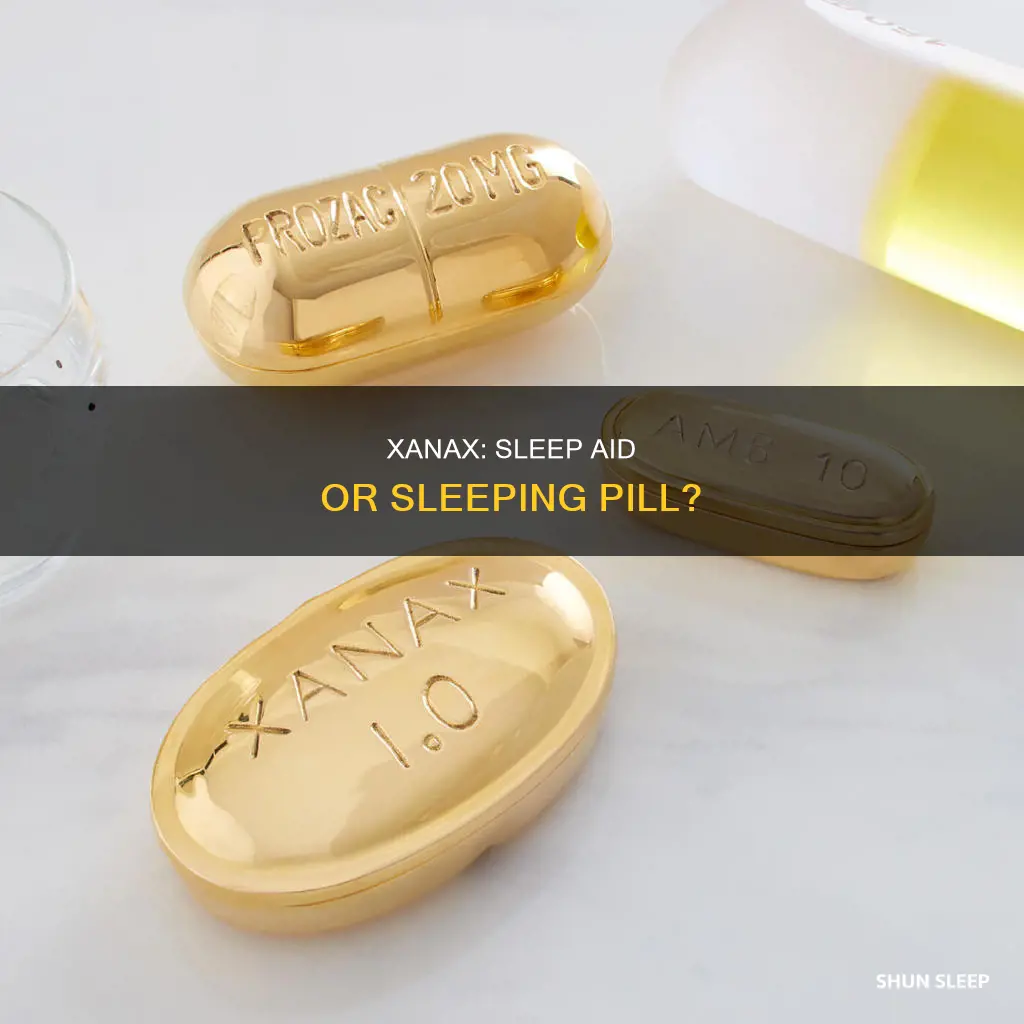 is xanax sleeping pill