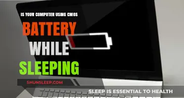 CMOS Battery: Does It Drain While Your Computer Sleeps?