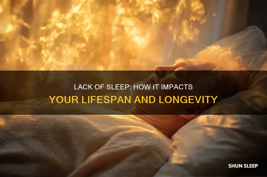 is your lide shortened if you dont get enough sleep
