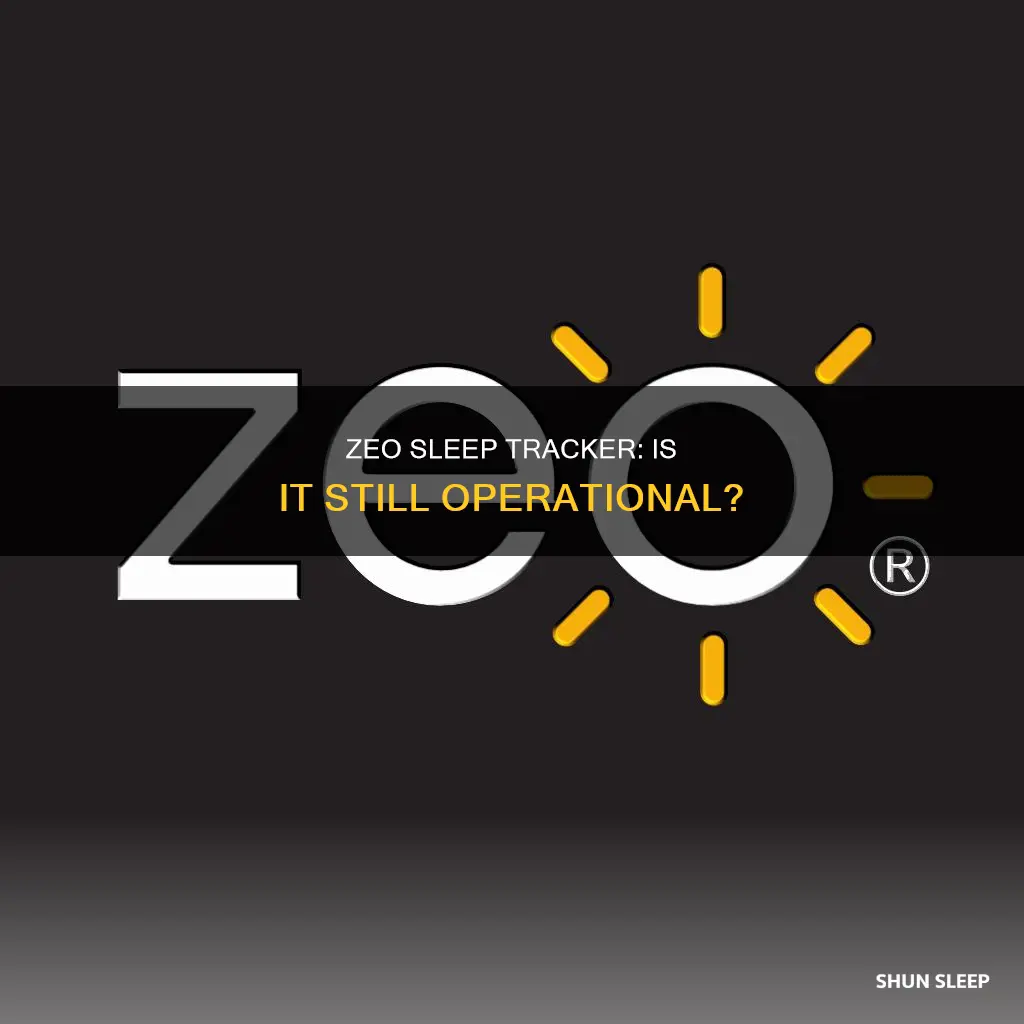 is zeo sleep tracker in business now