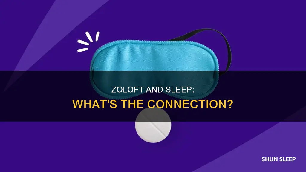 is zoloft used for sleep