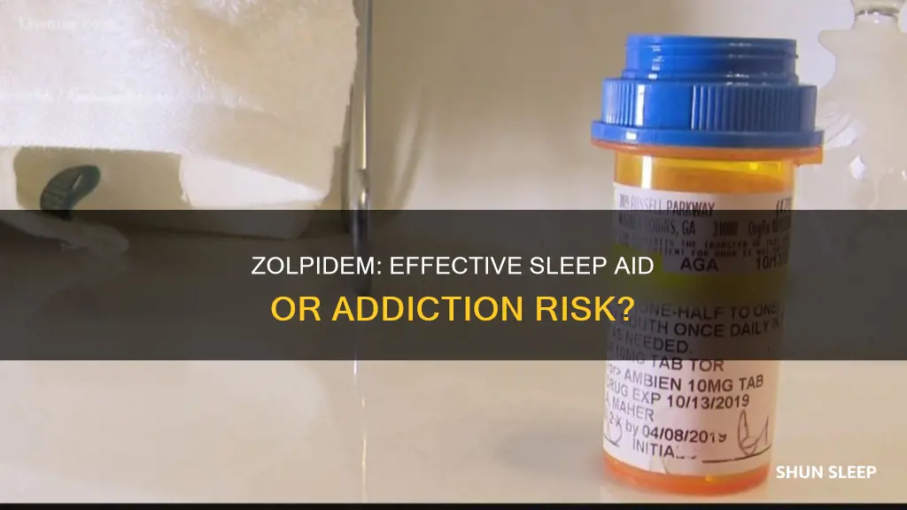 is zolpidem used for sleep